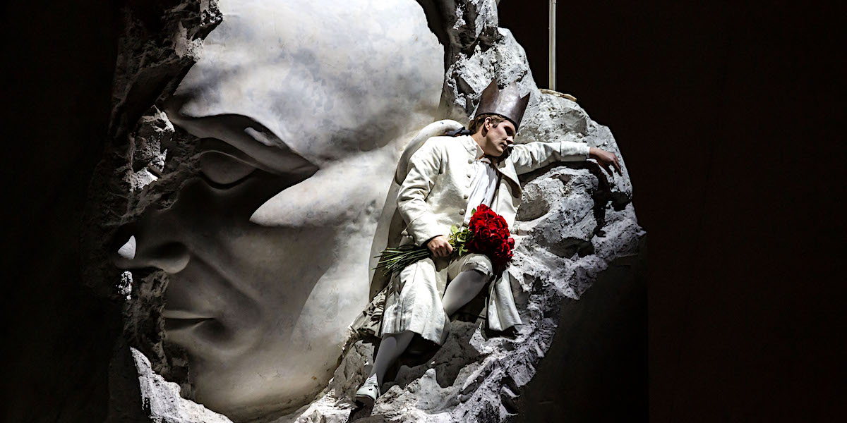 »La clemenza di Tito«, 1. Akt: Stanislas de Barbeyrac in der Partie des Titus Vespasianus © Opéra national de Paris/Emilie Brouchon