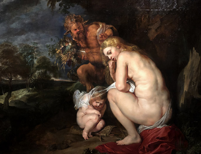 Peter Paul Rubens (1577 – 1640): »Venus frigida«, 1614 (Ausschnitt). Öl auf Eichenholz, 145.1 × 185.6 cm. Antwerpen, Koninklijk Museum voor Schone Kunsten Public Domain